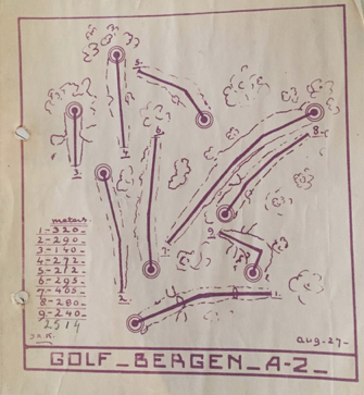 Golfbaan Bergen aan Zee - 1927