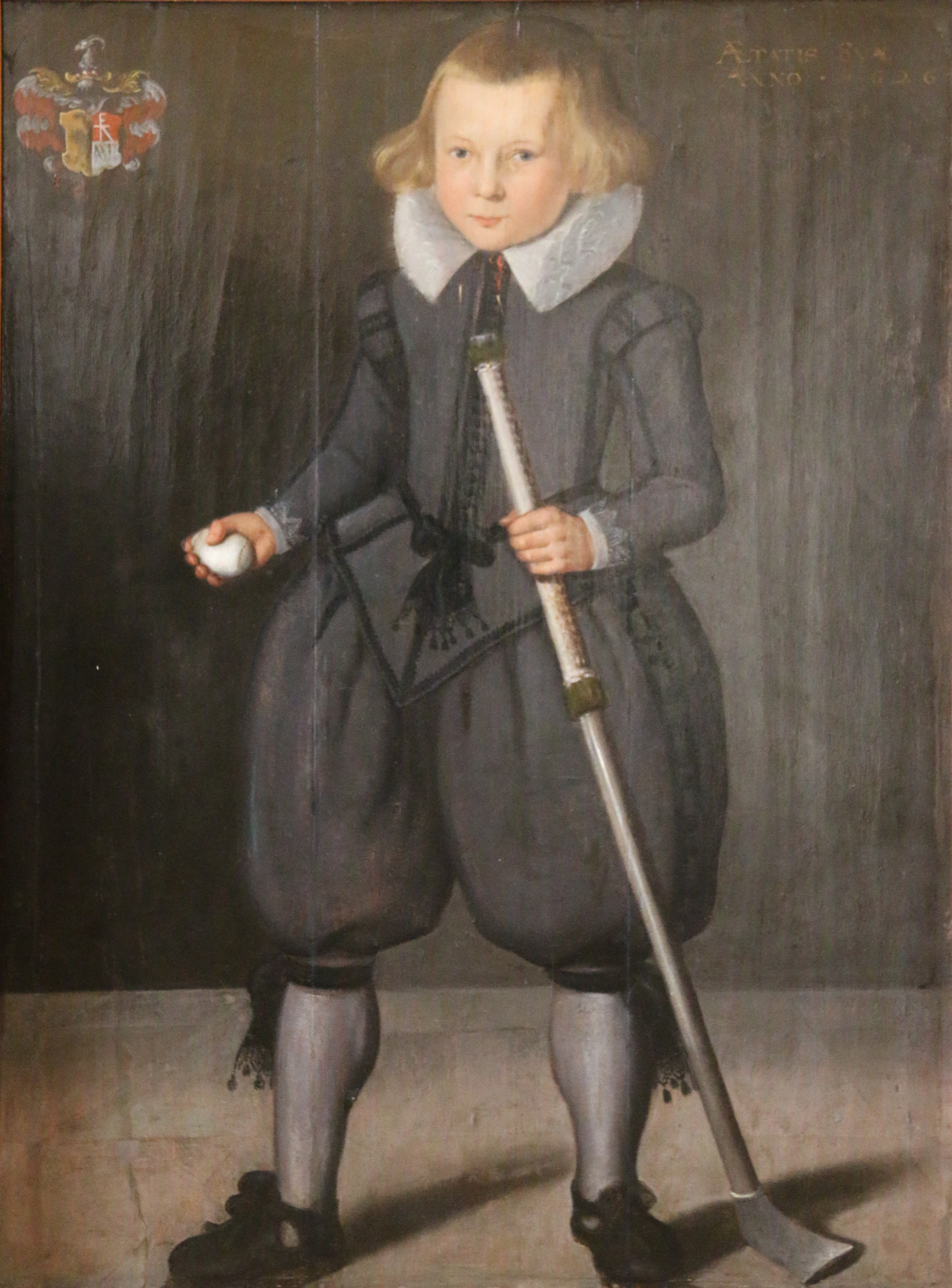 Anoniem, Portret van een zesjarige jongen. 1626