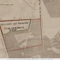 1923: Kaart Vrijland & del Court van Krimpen