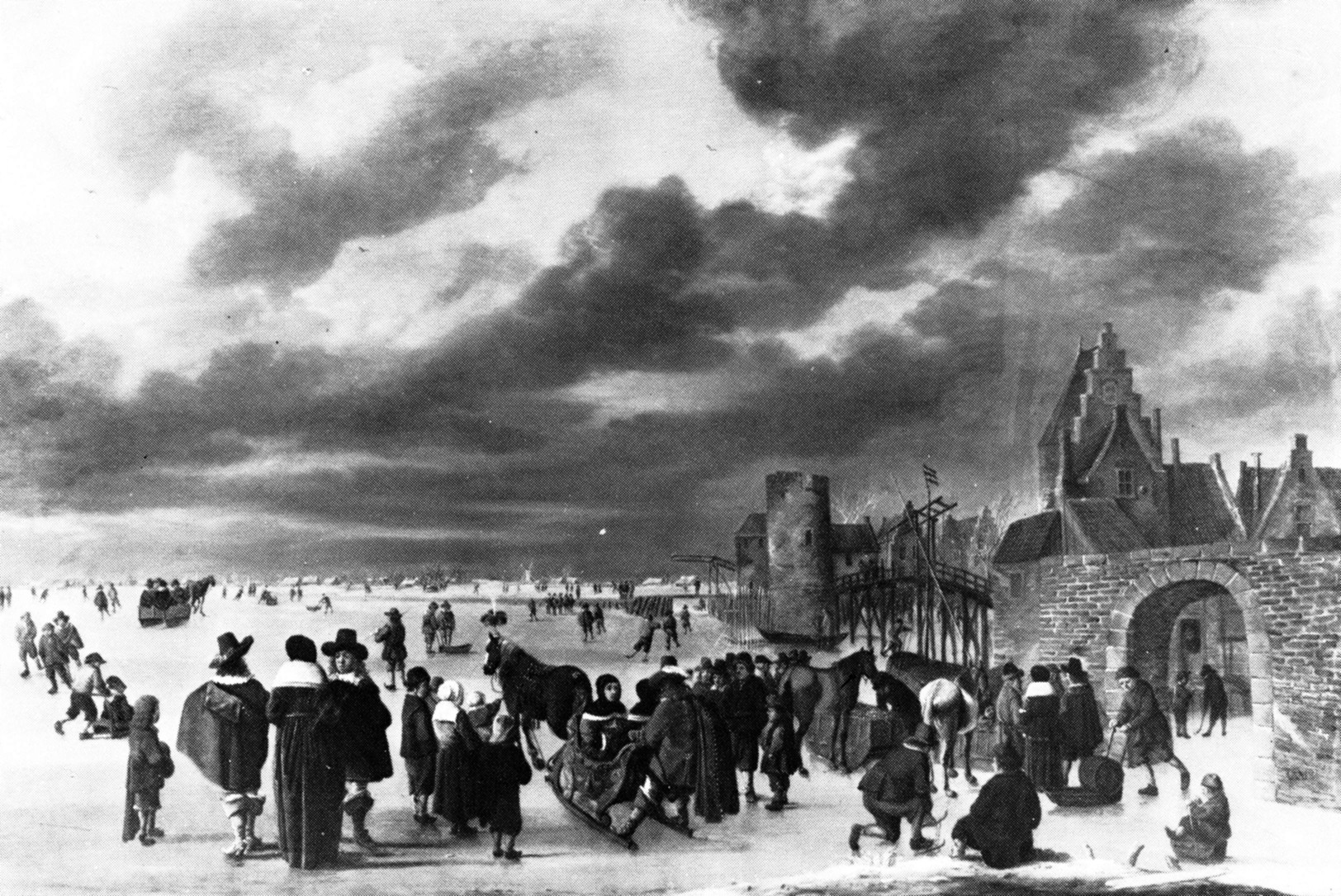 Cornelis Beelt, IJsvermaak