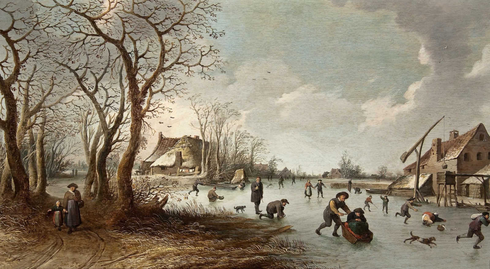 Pieter de Bloot, Winterlandschap