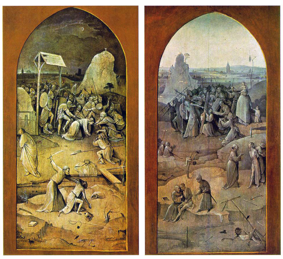 Hieronymus Bosch, The Temptation of St. Anthony. Ca. 1500