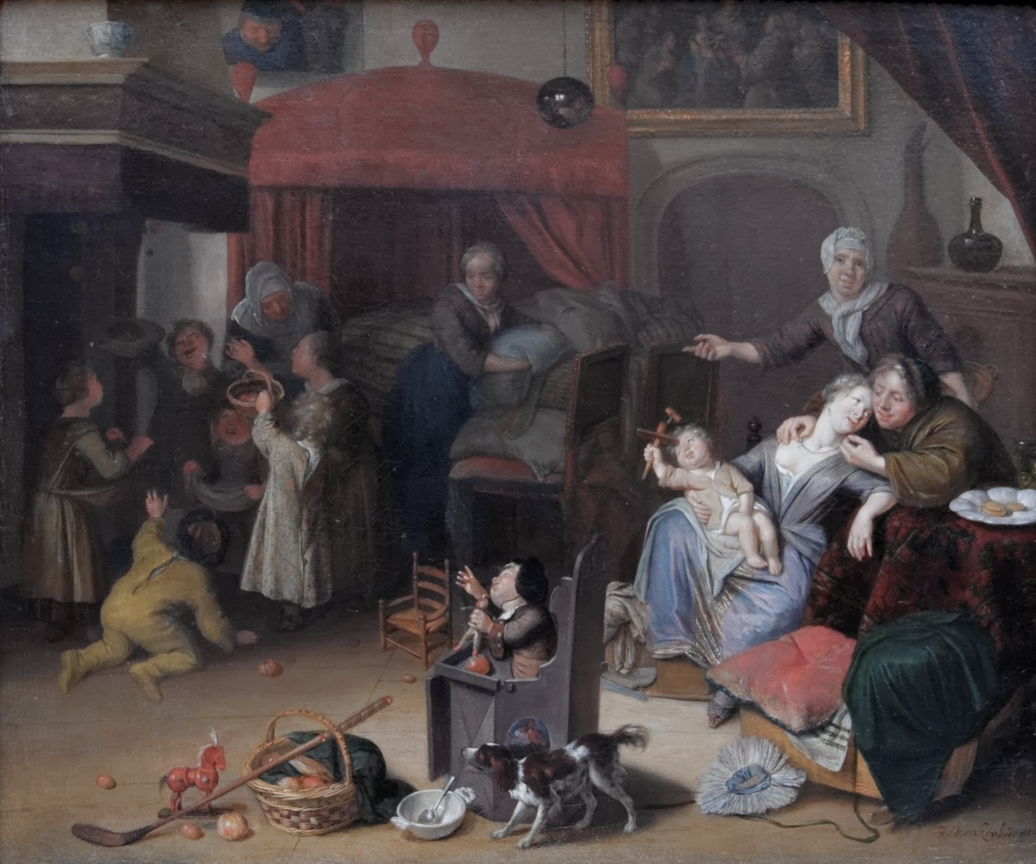 Richard Brakenburgh, Huiskamertafereeltje