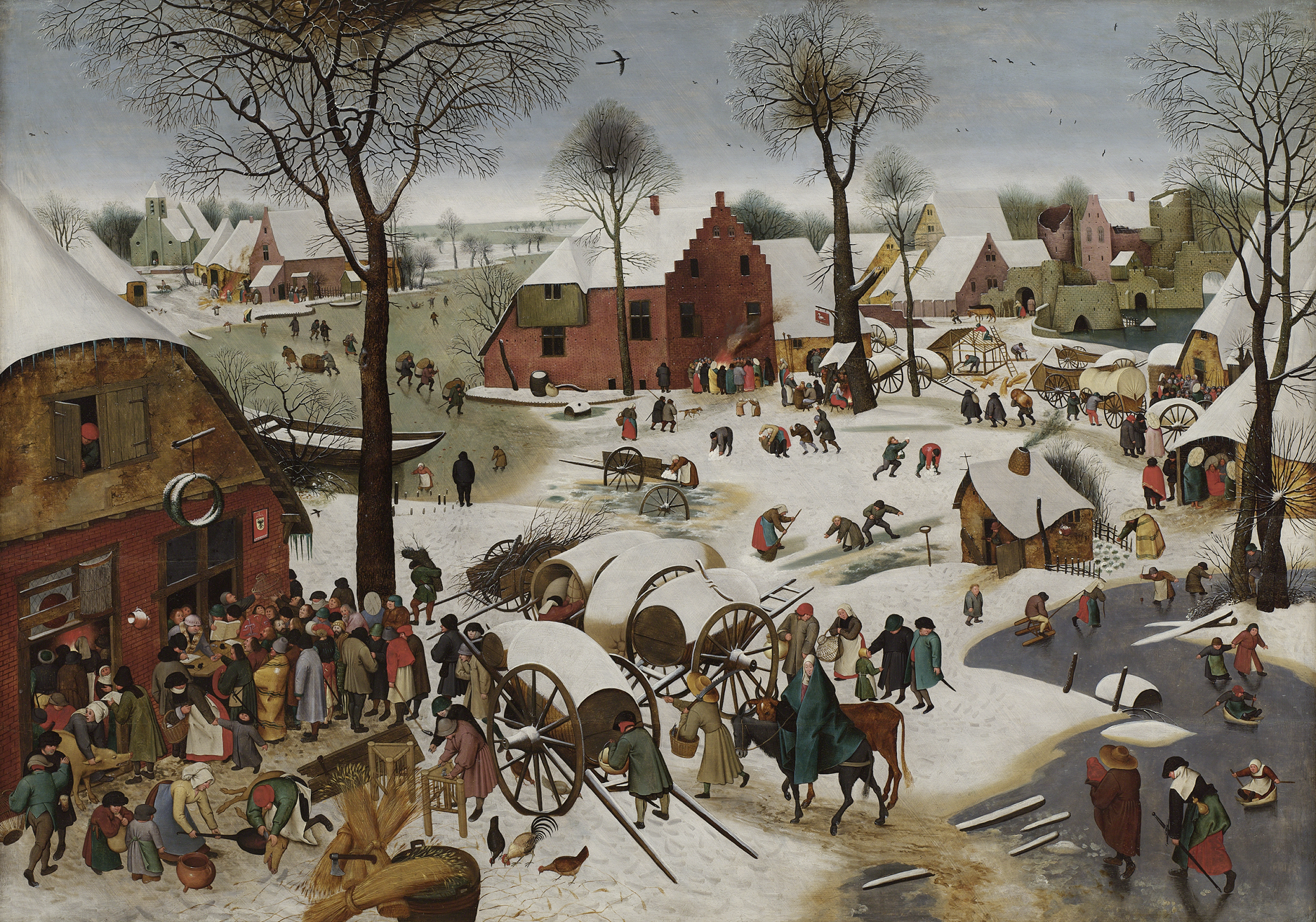 Pieter Breughel II, Volkstelling te Bethlehem