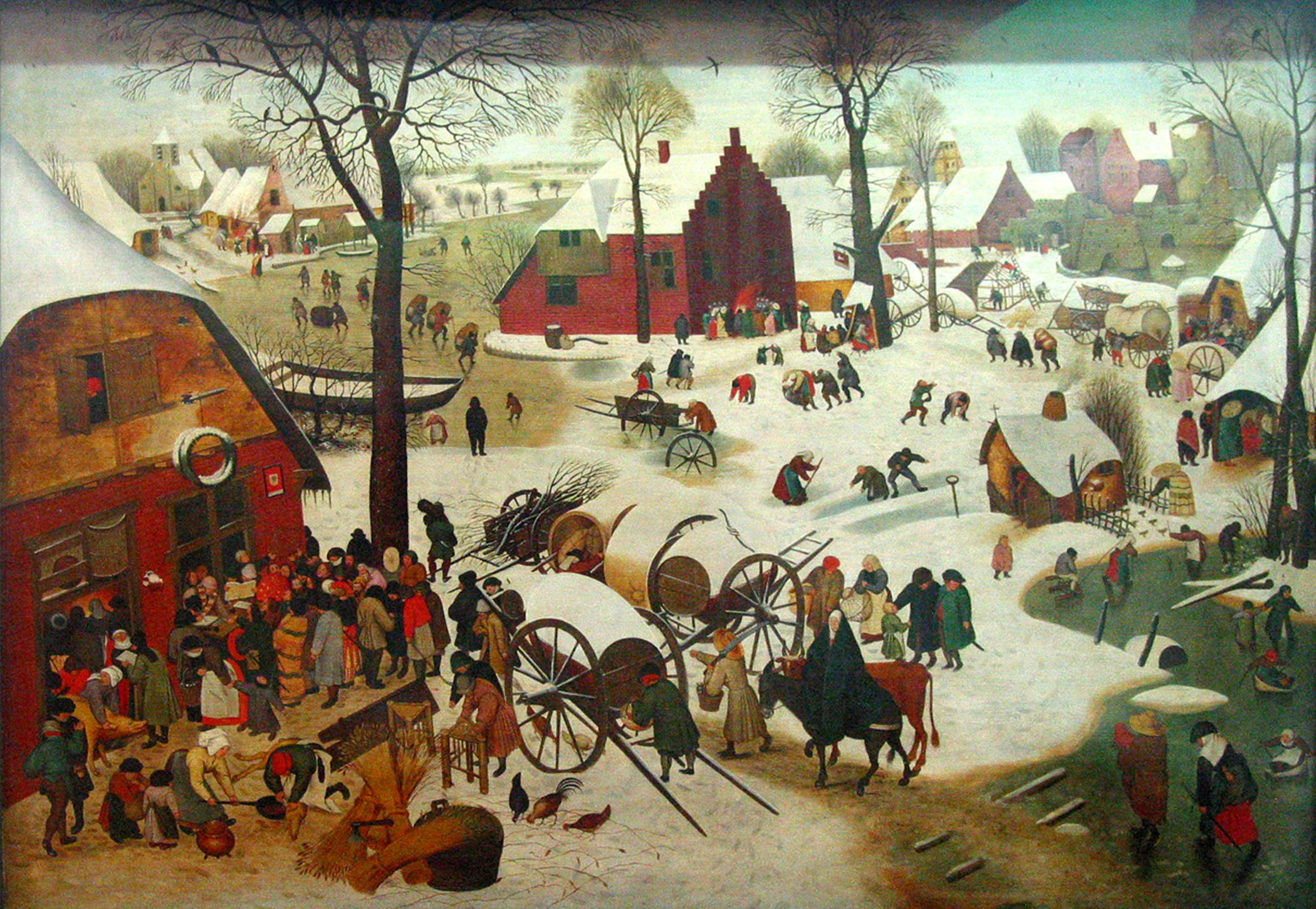 Pieter Breughel II, De volkstelling te Bethlehem