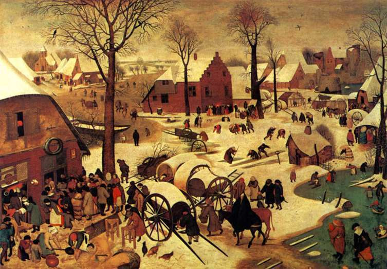 Pieter Breughel II, Volkstelling te Bethlehem