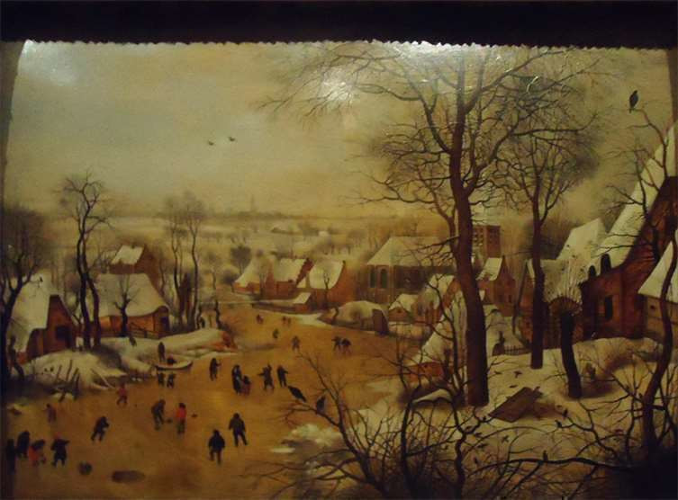 Pieter Breughel II, Winter Landscape with Bird Trap
