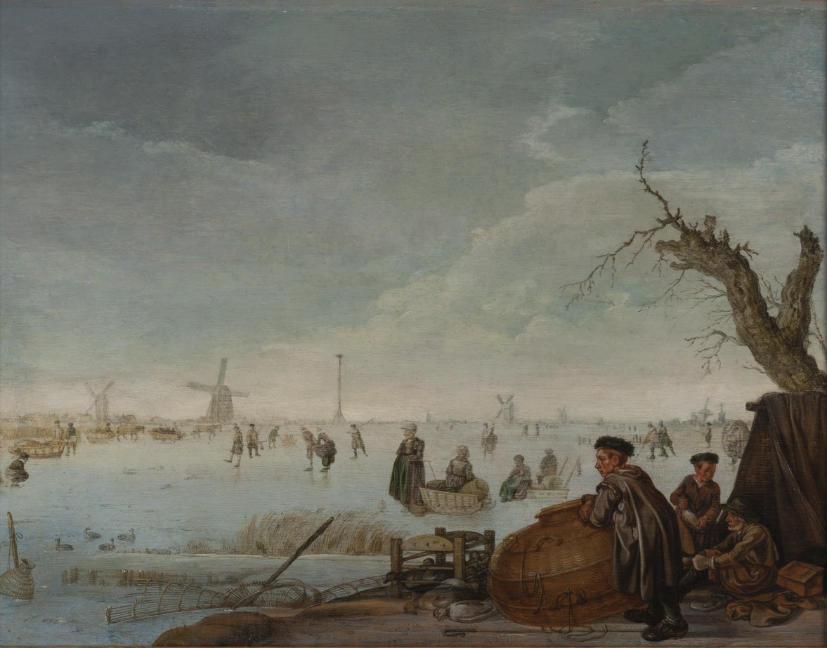 Arent Arentsz. genaamd Cabel, Winterlandschap. Ca. 1610