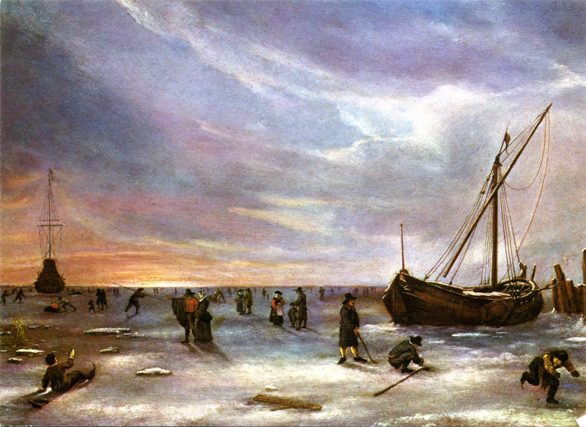 Hendrick Jacobsz. Dubbels, Wintergezicht