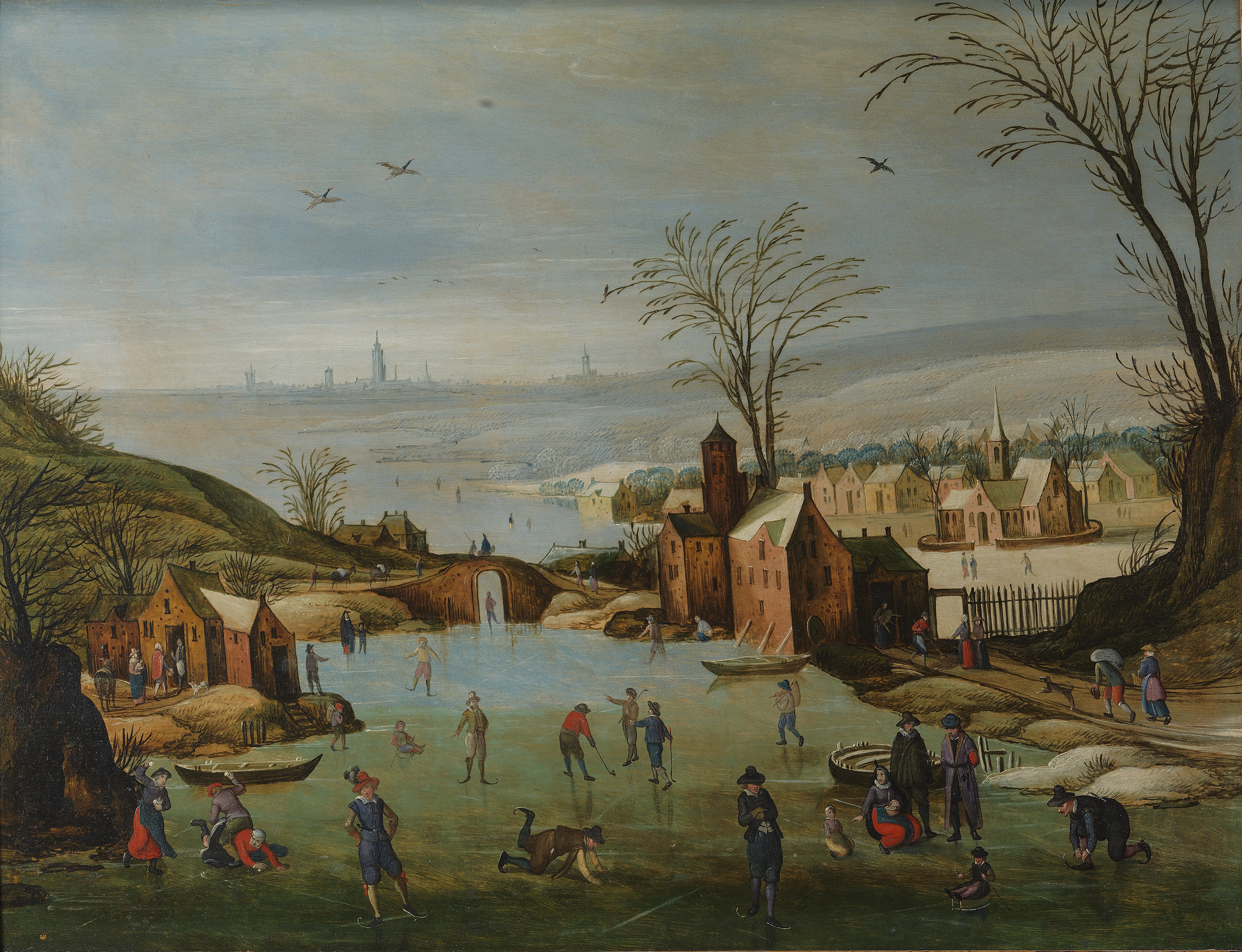 Joos de Momper II, South wall of the Winter Room at Rosenborg castle. 1610-1620