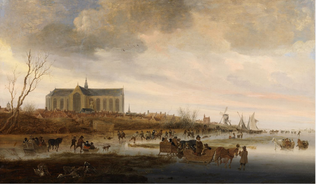 Salomon van Ruysdael, ​Alkmaar with the Grote Kerk