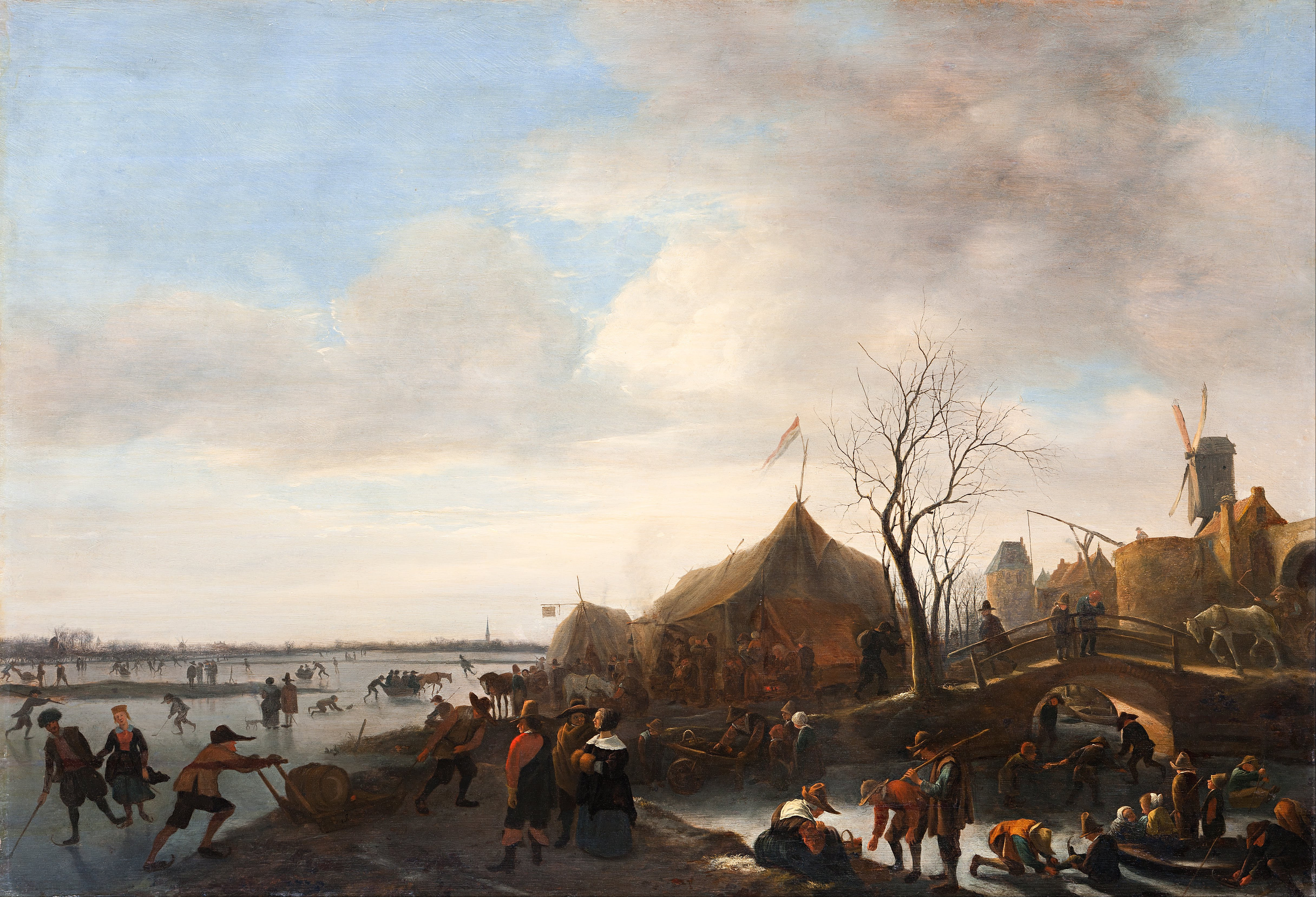 Jan Steen, Winter Scene - ca. 1650