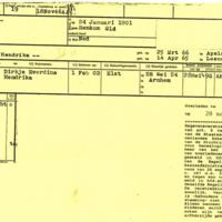 J. Lether, bevolkingsregister