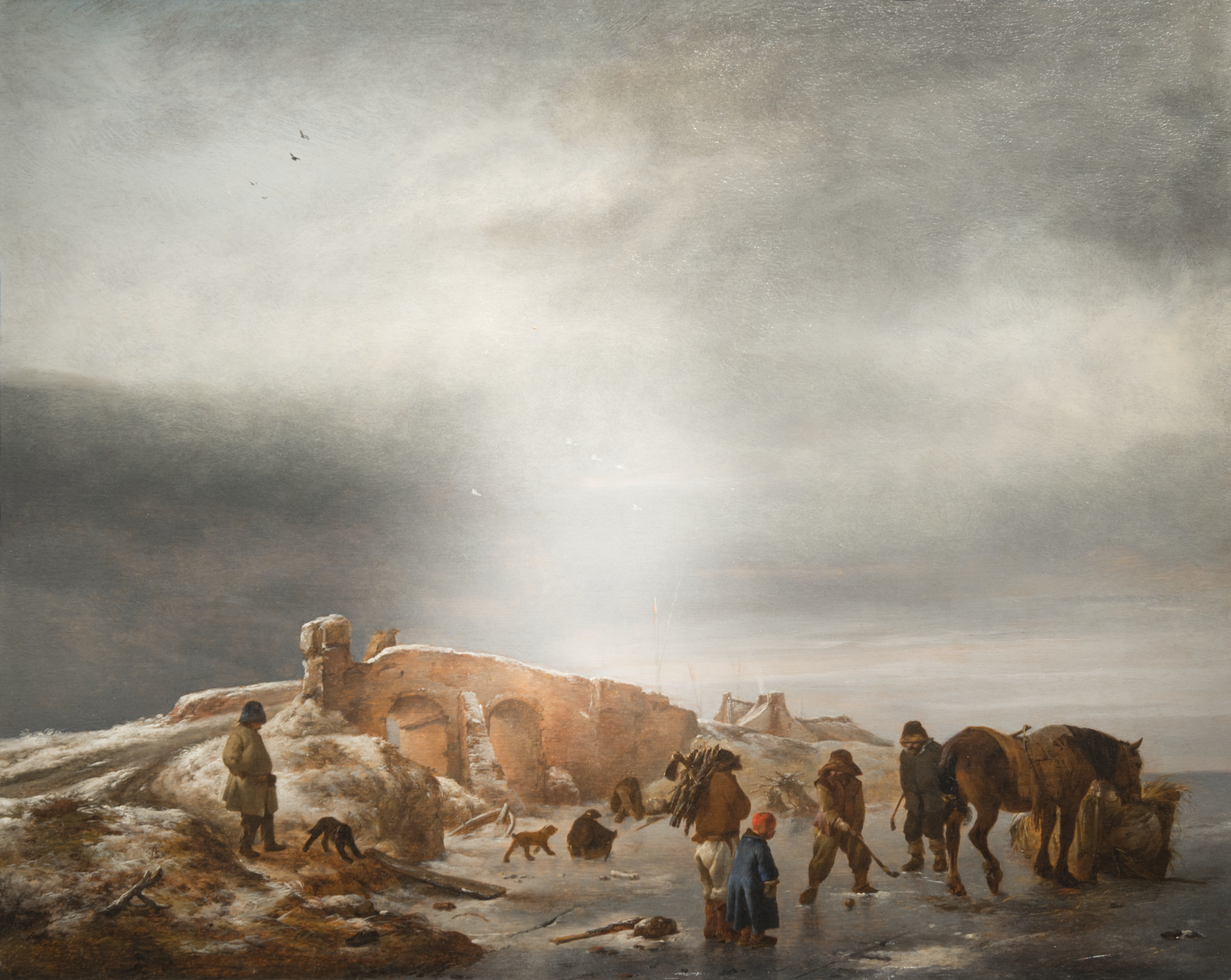 Philips Wouwerman, Winterlandschap