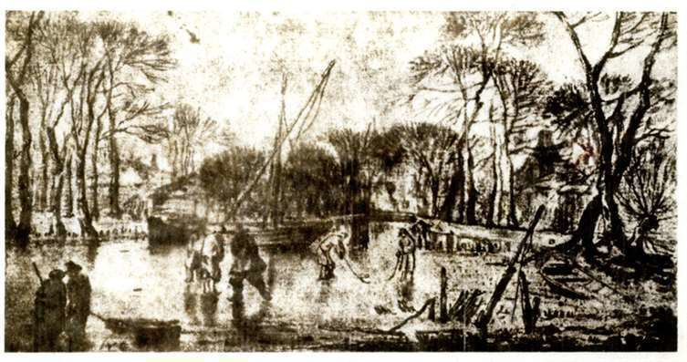 Jan van de Cappelle, Winterlandschap