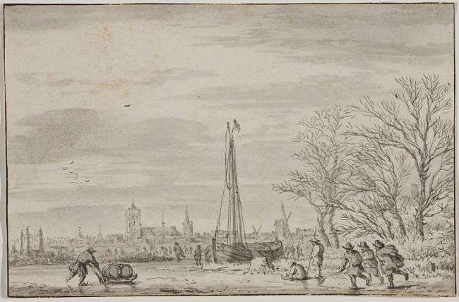 Allaert van Everdingen, Months of the year: February. 1655-1659