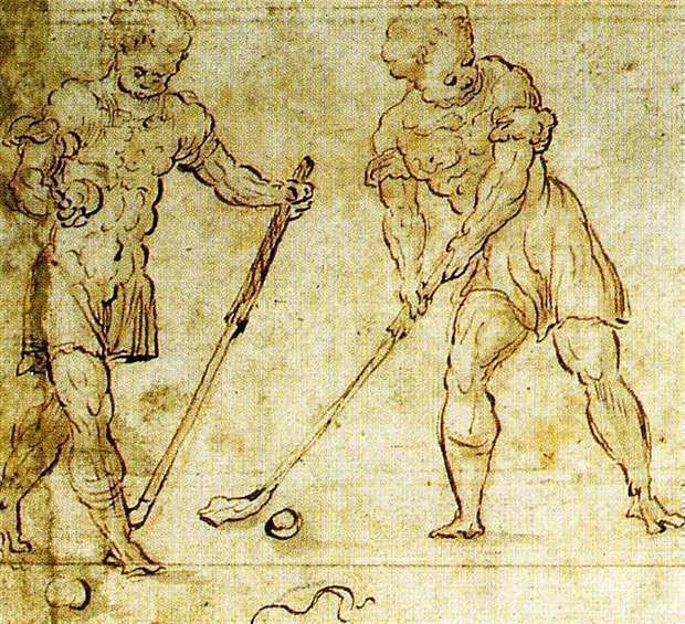 Lambert Lombard, Colf spelende kinderen