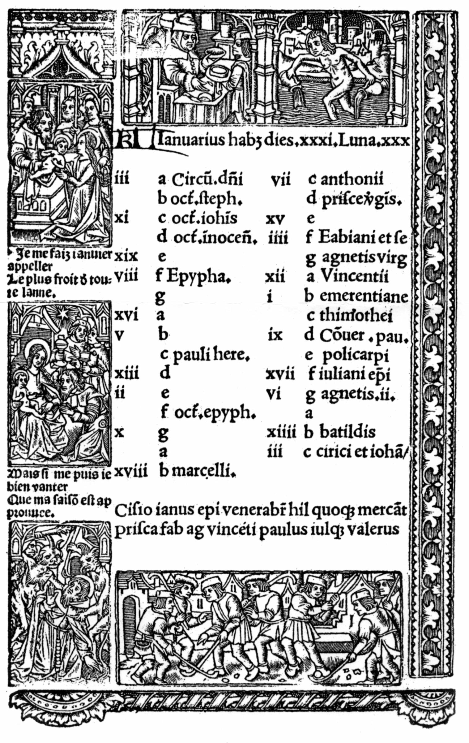 Simon Vostre, Les Heures de Romme. 1507