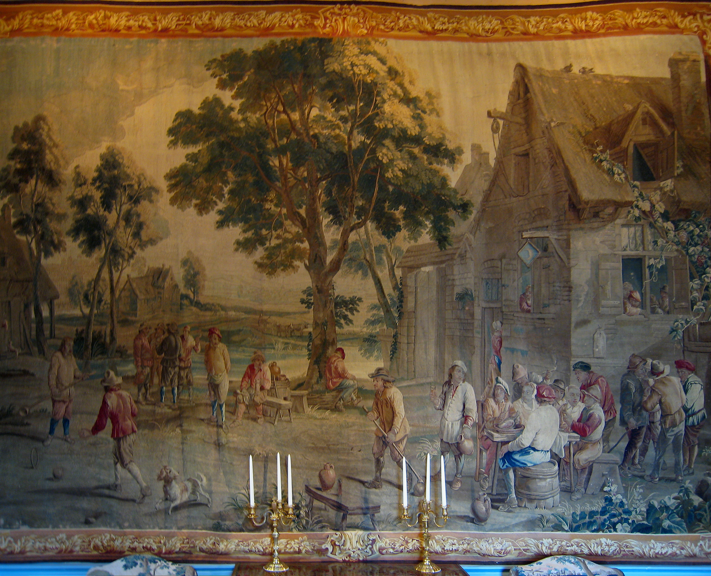 David Teniers (II ?), Vlaams gebelin. 17e-eeuw