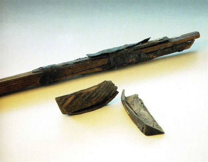 Colfstokken, Biddinghuizer Colfschip. 1540