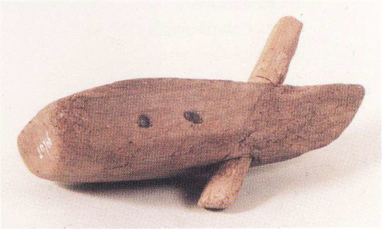 Houten kinder-colfstok