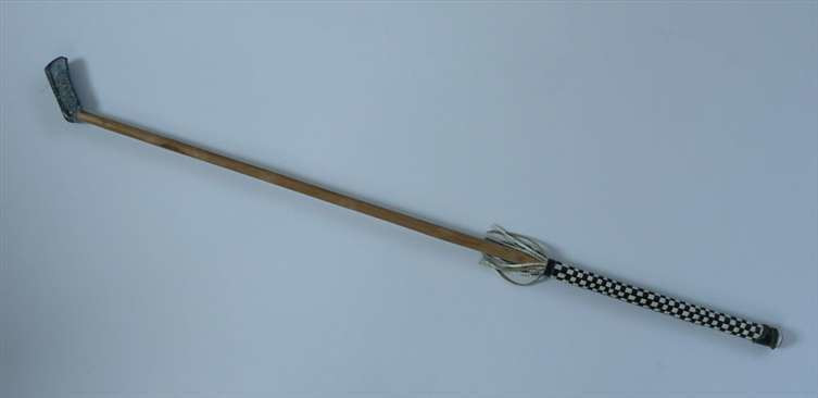 Colfstok met loden kop (replica)