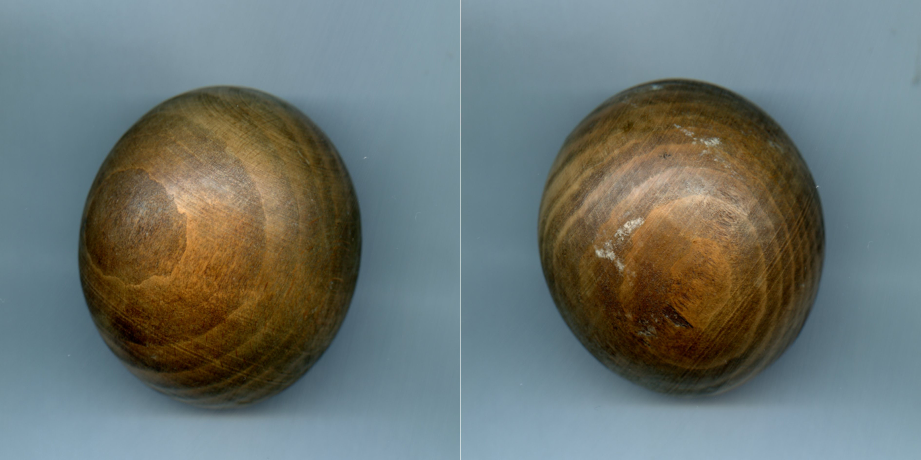 Houten colfbal. Ca. 1600