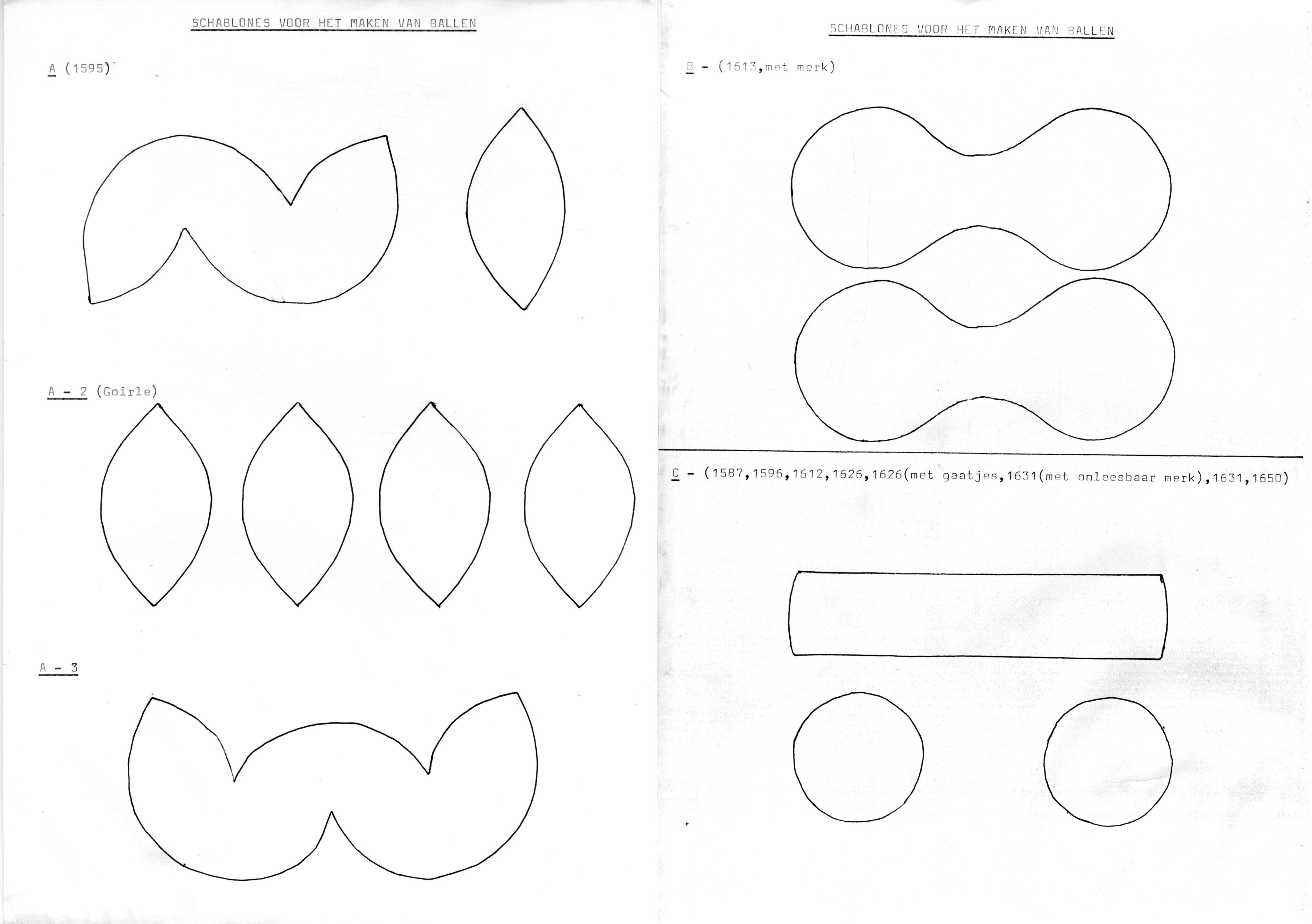 Sjablonen voor colfballen (3)