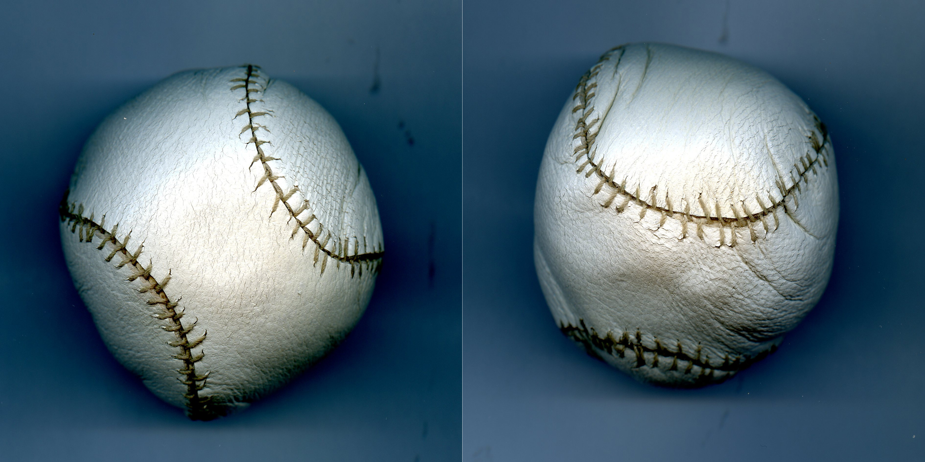 Leren colfballen (replica's, 4)