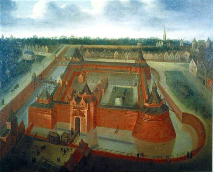 Willem Cornelisz. van Swanenburgh, Beugelen, 'Kolven door den beugel'