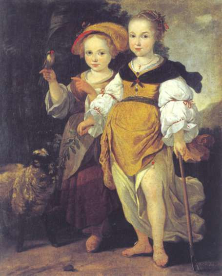 Johann Heinrich Roos, Jeu de crosse