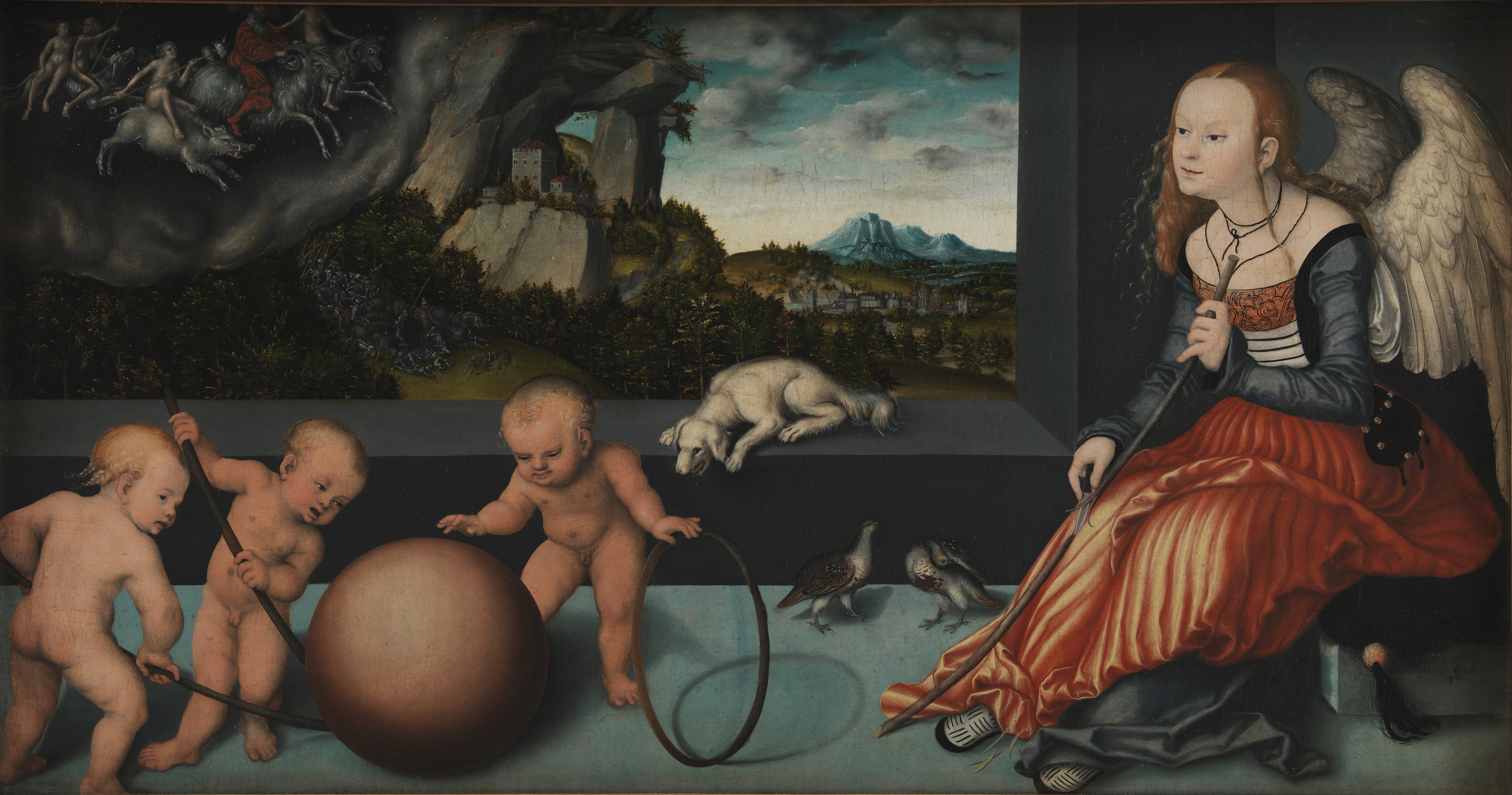 Lucas Cranach The Elder, Beugelen. 1532
