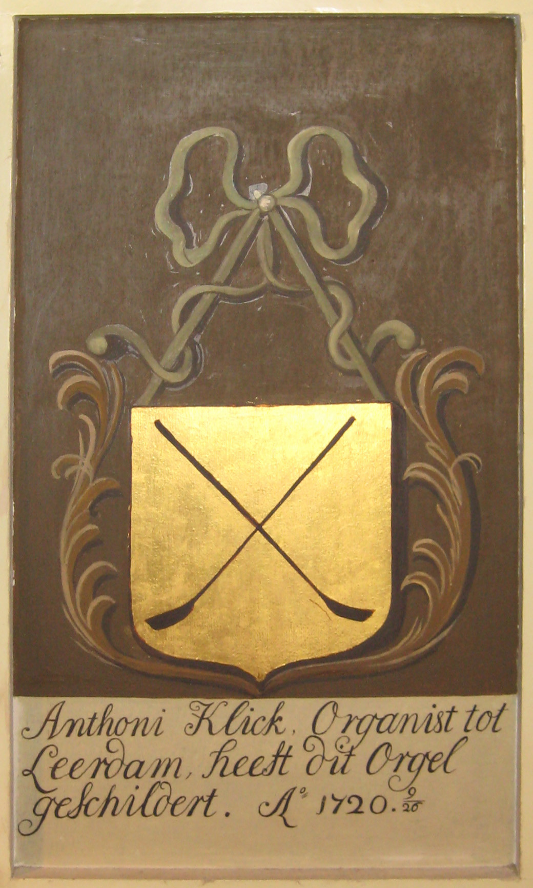 Theunis Klick. 26 september 1720