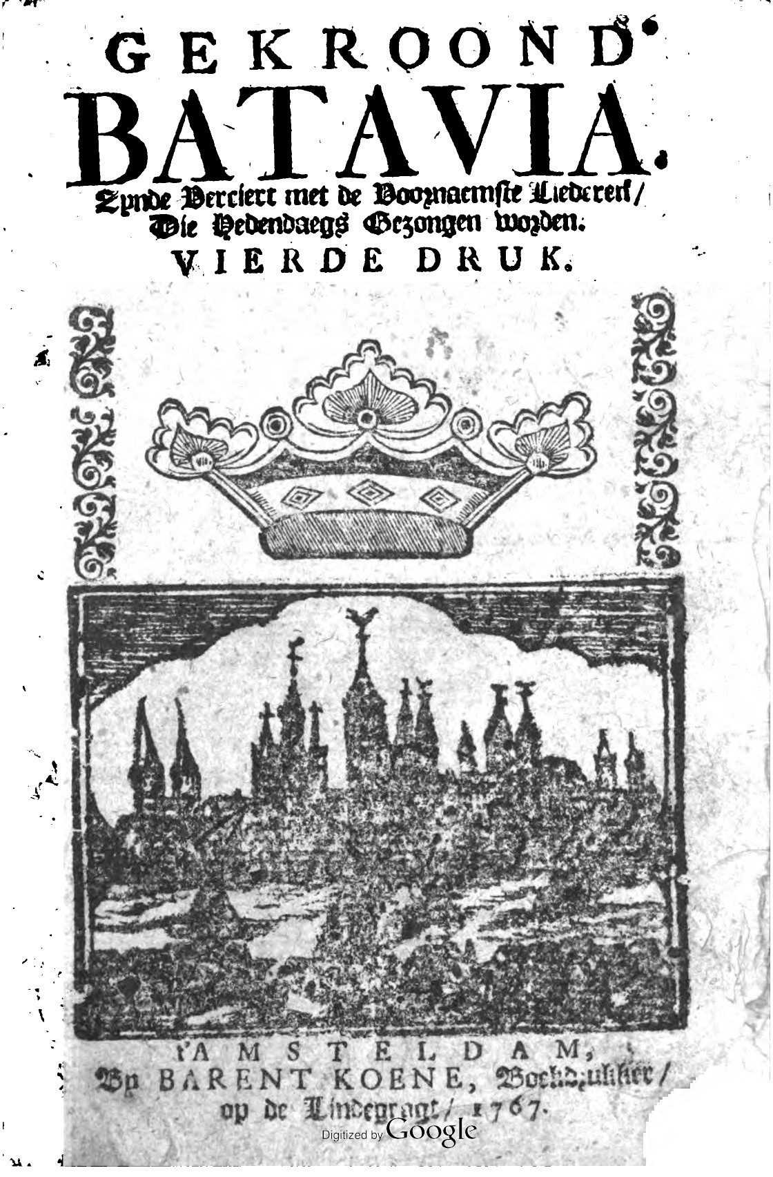 Een Nieuw Lied, op de diamantslypers. 1767