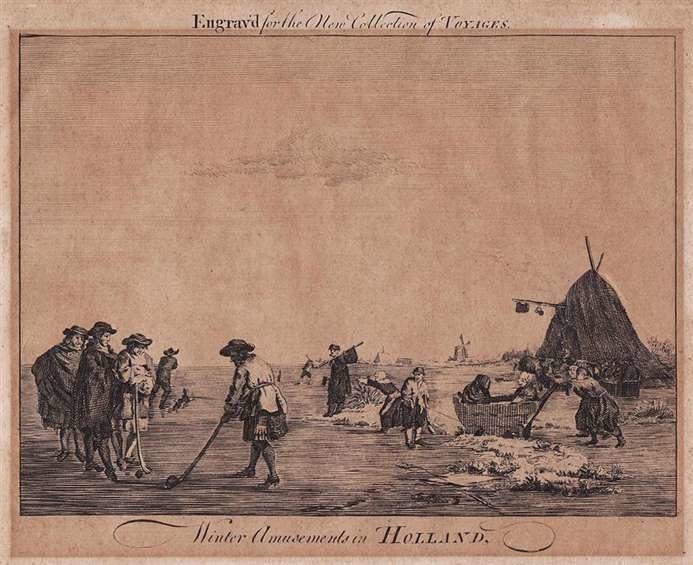 Jacques Aliamet, Les amusements de l'hiver