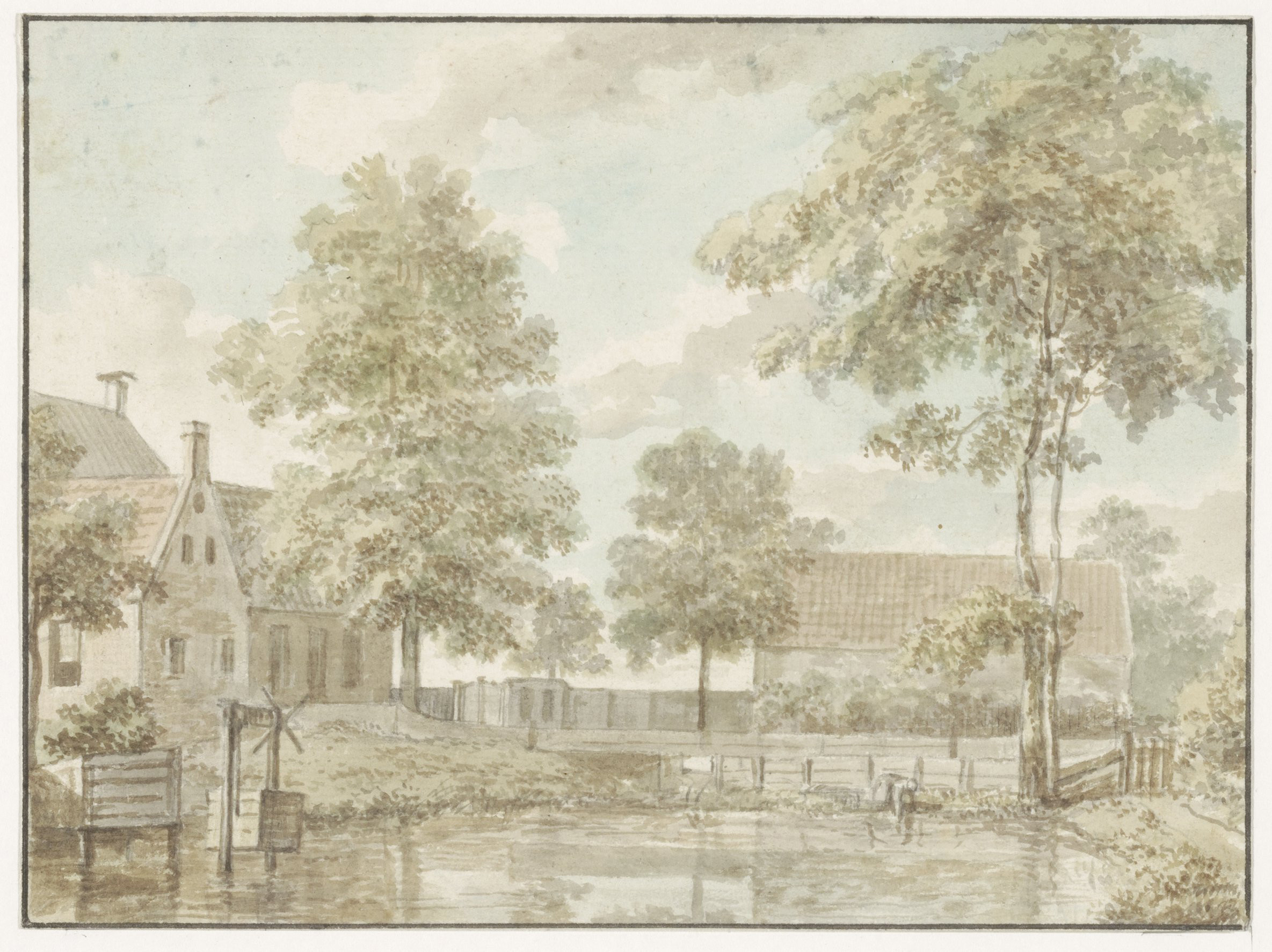 Jurriaan Andriessen, De Geleerde Man. Ca. 1800