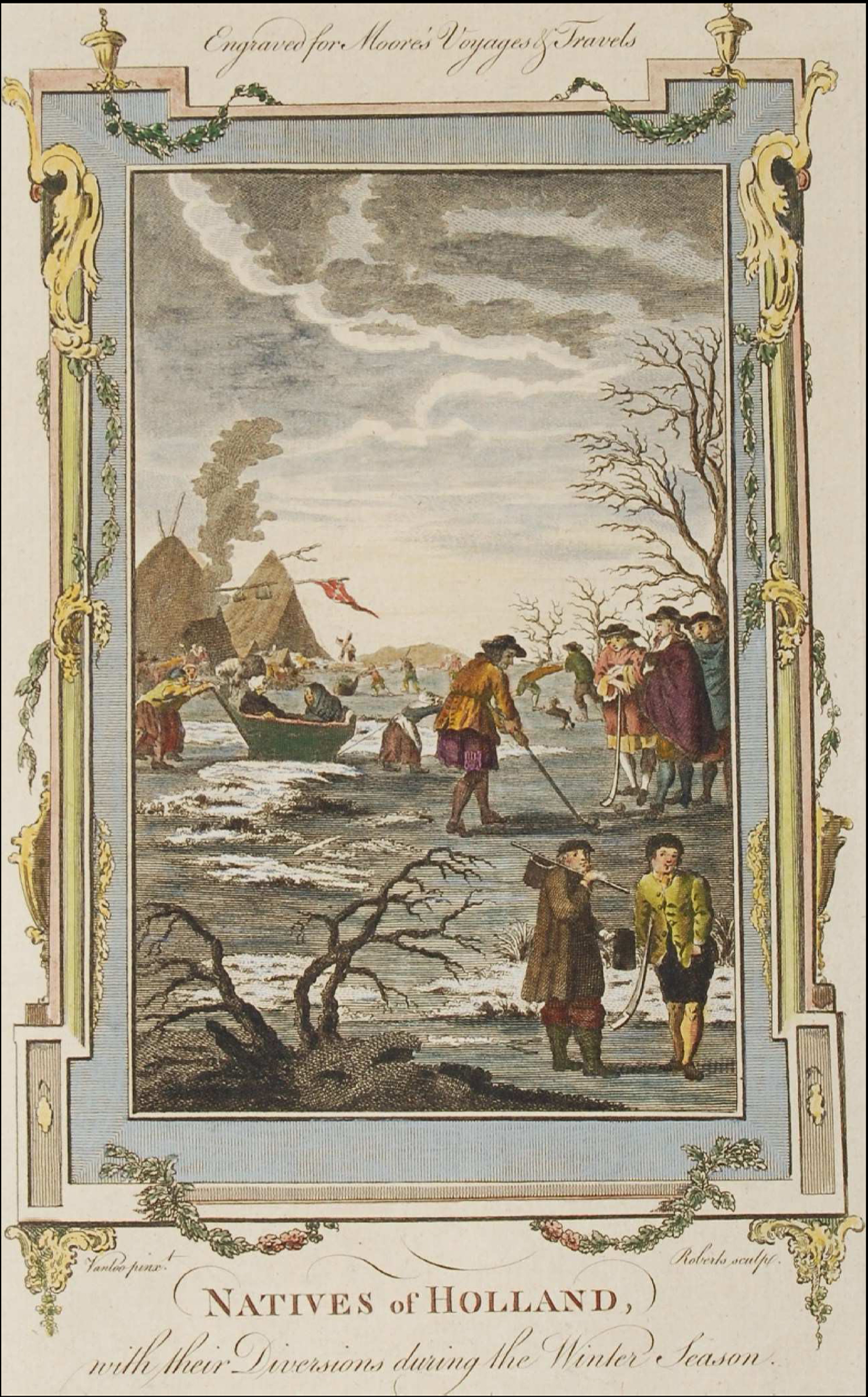 Carl van Loo, Hollands wintervermaak