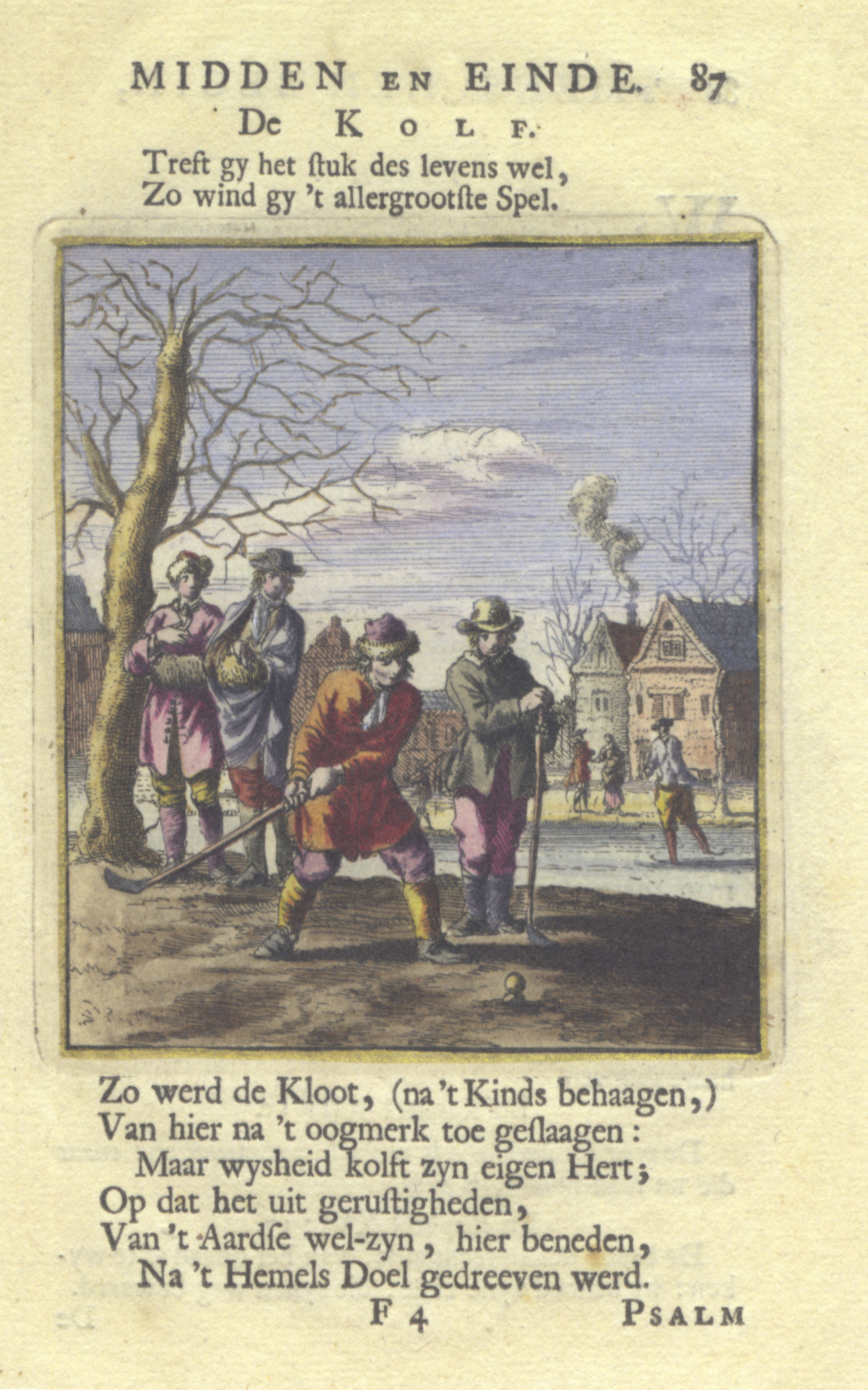 Jan Luyken, De kolf - 1712
