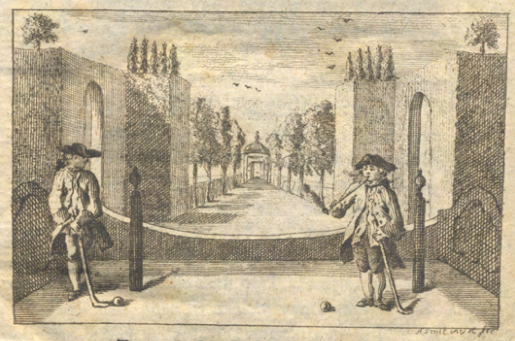 A. Smit, Kolfbaan. 1792