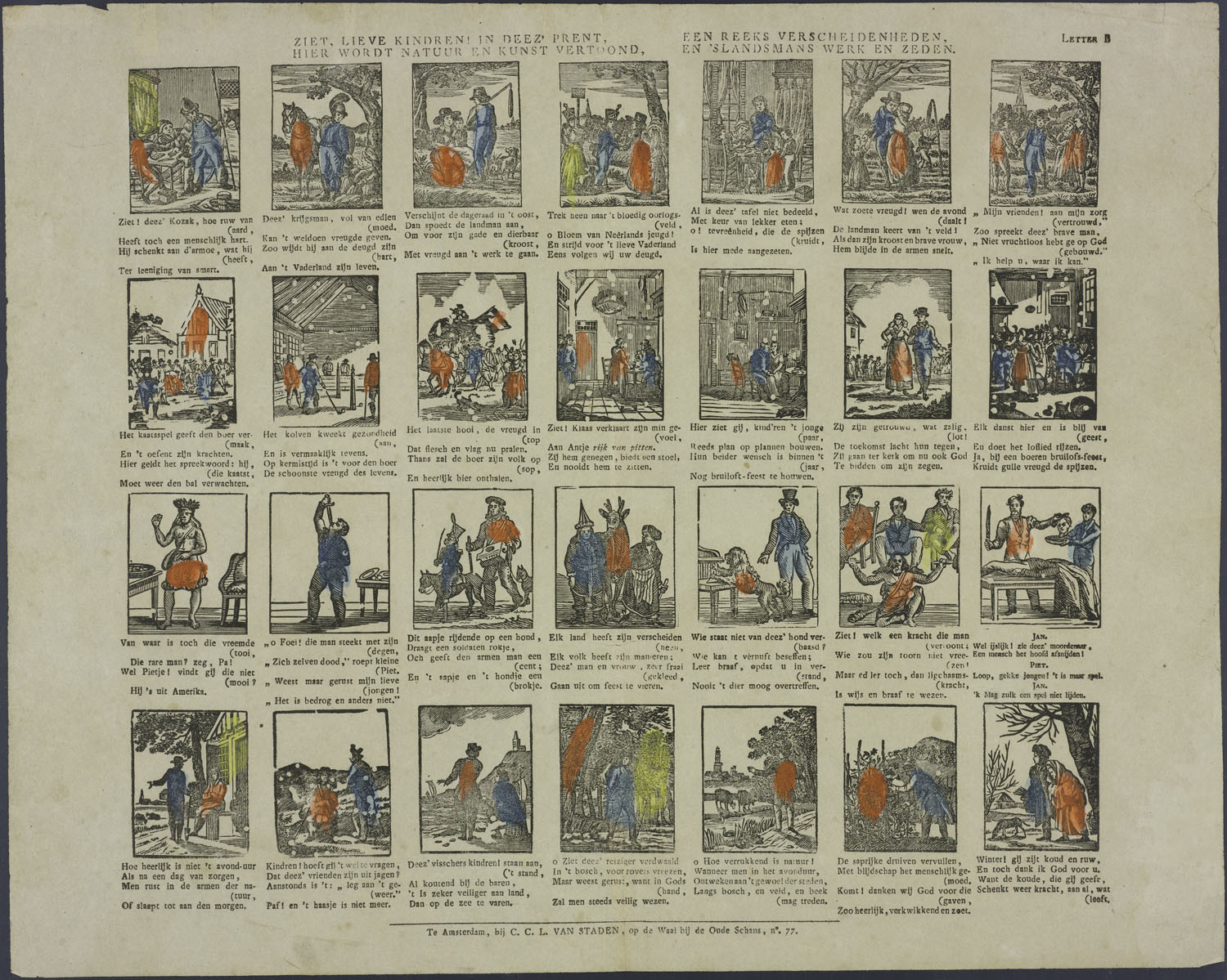 C.C.L. van Staden, Centsprent, kolom 2 rij 2. 1822-1850