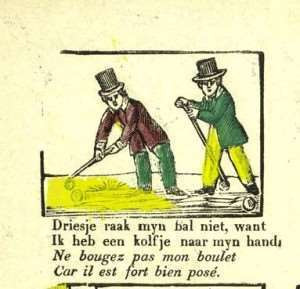 Wellens Delhuvenne, Centsprent. 1834-1844