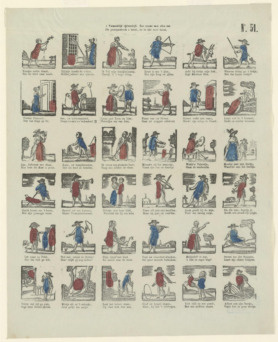 Hermanus van Lubeek, Centsprent. 1840-1870