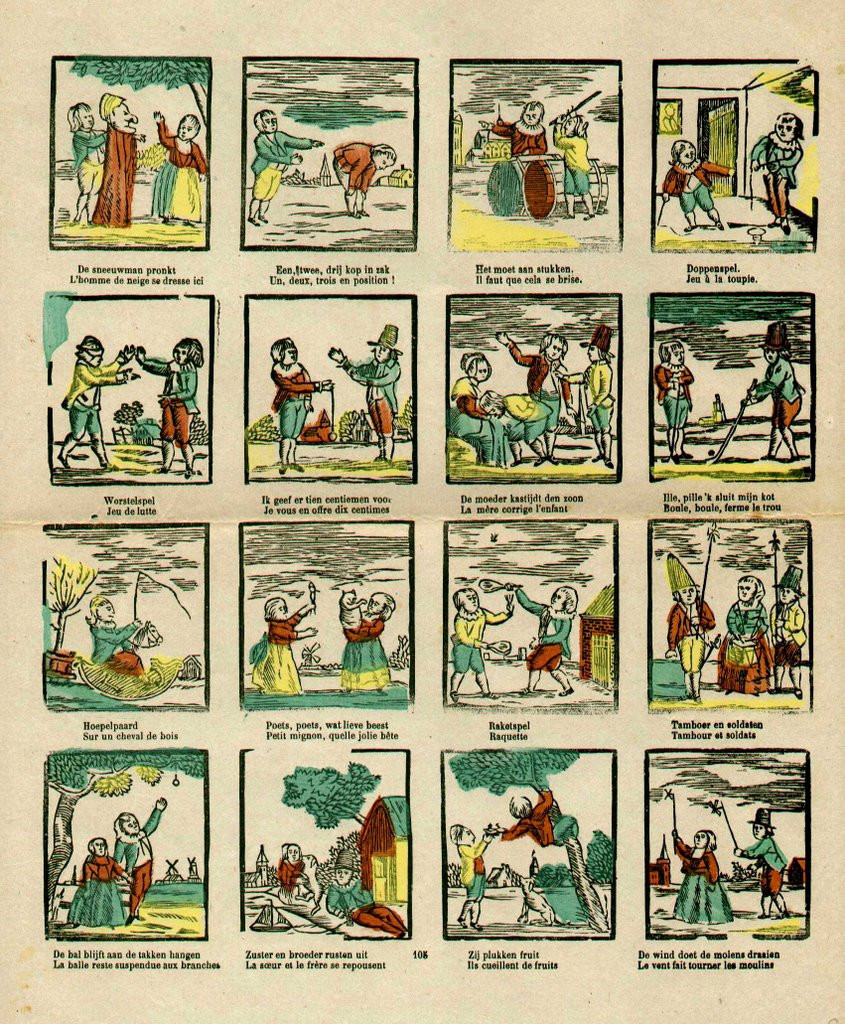 Beersmans, Centsprent, kolom 4 rij 2. 1866-1897