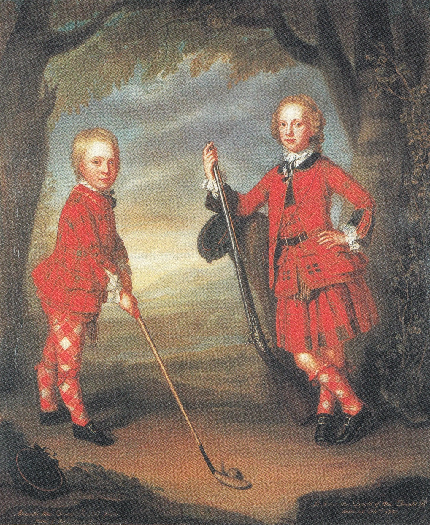 William Mosman, Sir James Macdonald and Sir Alexander Macdonald. C. 1749