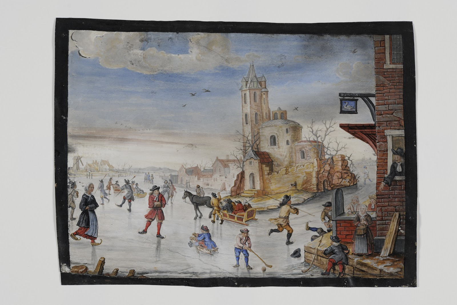 Anoniem, IJsgezicht. Ca. 1780