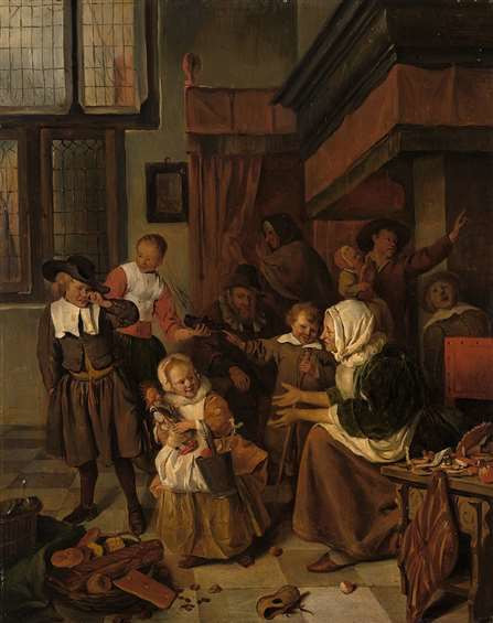 Charles van Beveren, Sint Nicolaasavond