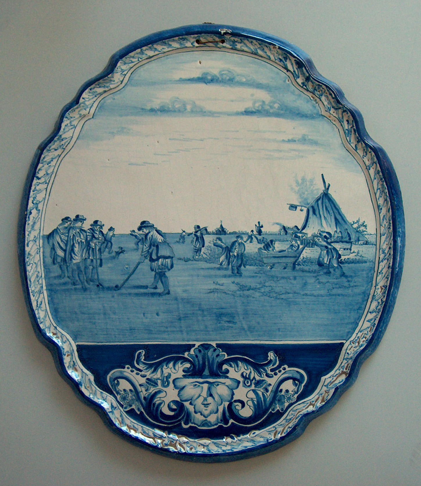 Makkumer sierbord. Ca. 1790