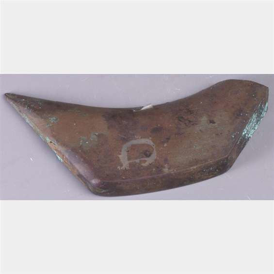 Koperen kolfslof. 1850-1900