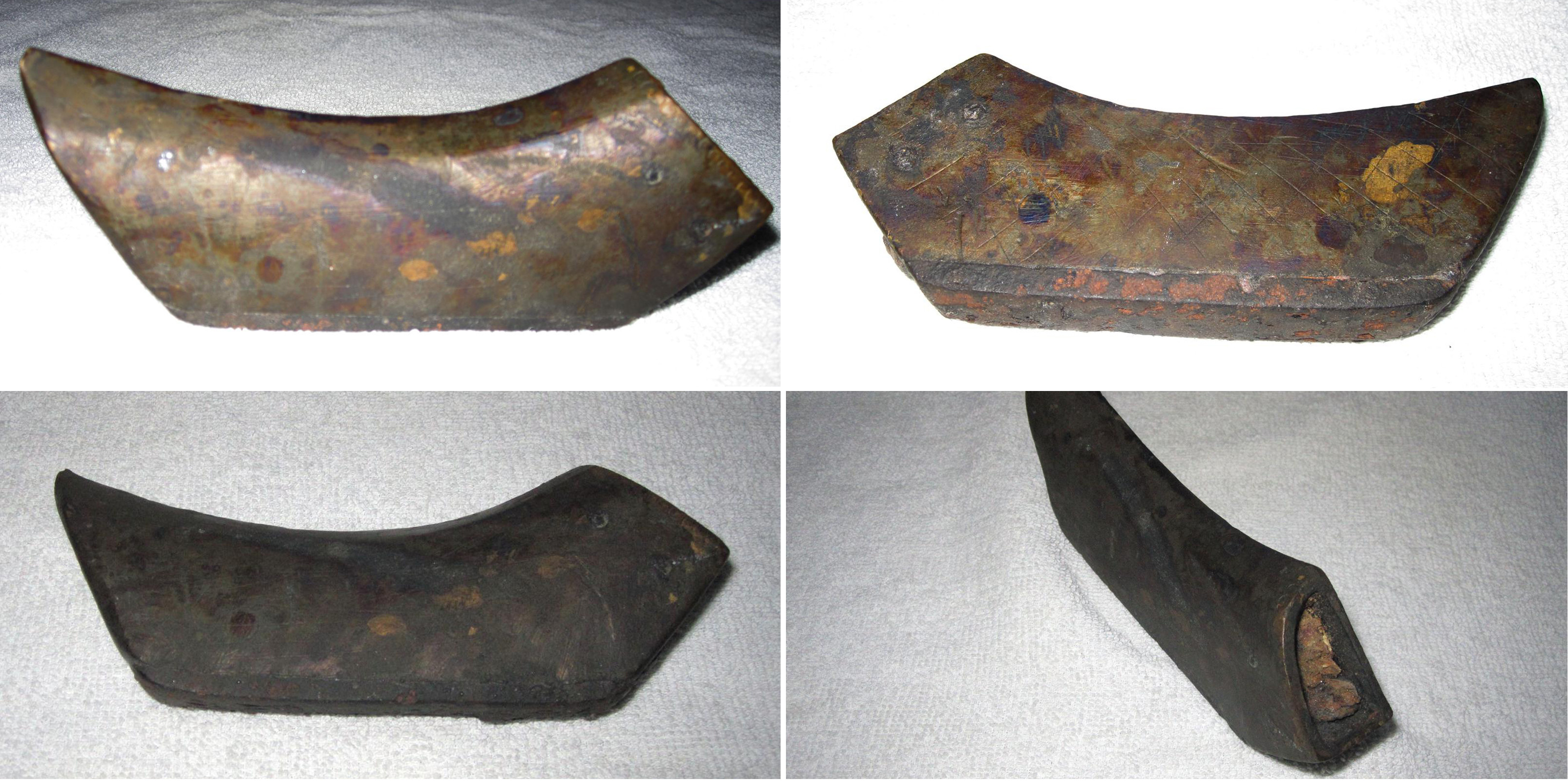 Bronze kolf club. 1870-1875