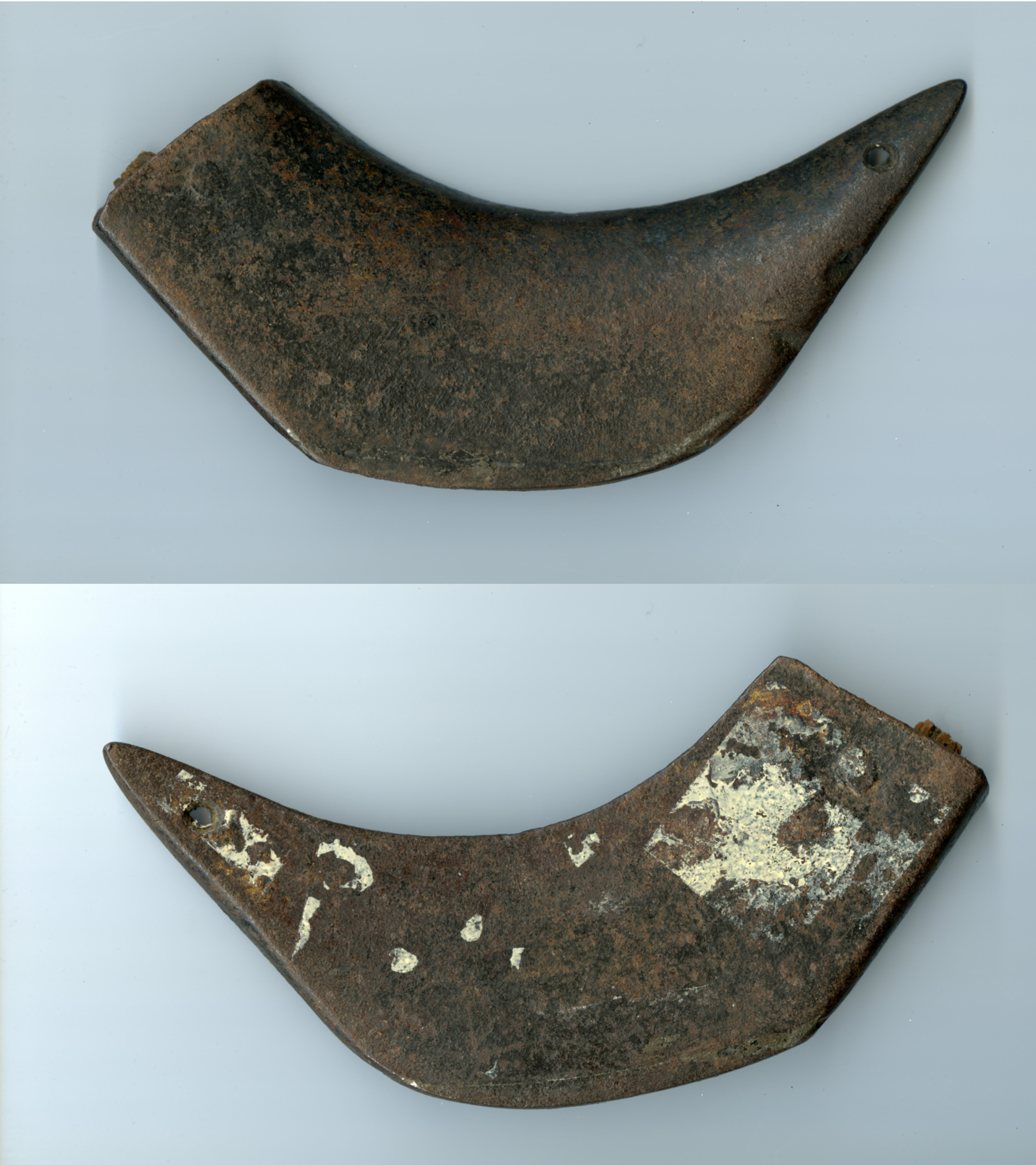 Smeedijzeren gummislof. Tweede helft 19e-eeuw